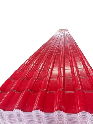 ASA Synthetic Resin Roof Tile 1050mm Width Windproof Impact Resistant