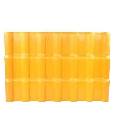 ASA Spanish Bamboo Wave Resin Roof Tile 2.5mm 1050mm Width