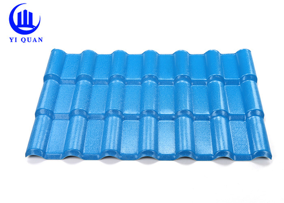 2.5mm ASA Spanish Bamboo Wave Resin Roof Sheet 1050mm Width