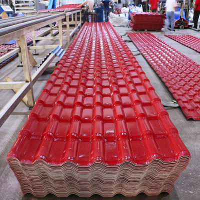 ASA PVC Roof Tile 2.5mm Thick Fire Retardant B1 Rated