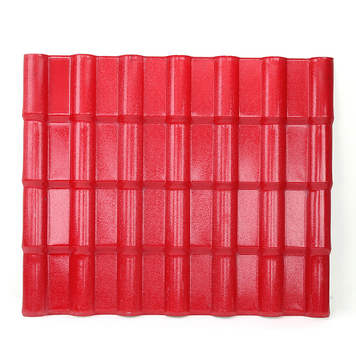 ASA Synthetic Resin Roof Sheet 2.5mm 1050mm Spanish Bamboo Wave