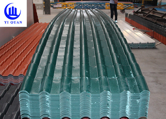 ASA PVC Synthetic Roof Tile 1050mm Width 5-Year Warranty