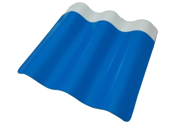 Weather Insulation PVC UPVC Corrugated Roof Tiles For Factory Market Sheds Balcony