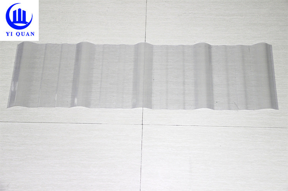 Plastic Transparent Tiles Clear Polycarbonate Roofing Greenhouse Tiles