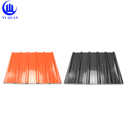Wind Resistant Heat Insulation PVC UPVC Plastic Roof Sheet For Construction Building