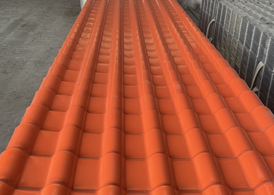Long Lifespan Synthetic Resin Roof Tile For Villa Weather Resistance