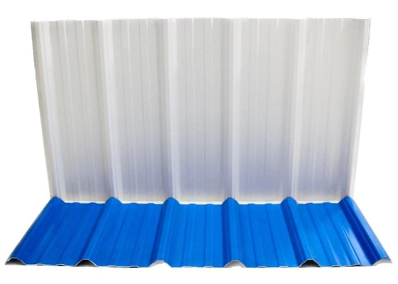Heat Insulation UPVC Roofing Sheet For Factory Workshop Ceiling Fast Installation