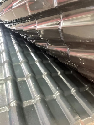 Impact Resistance ASA Synthetic Resin Roof Tile Color Lasting Waterproof
