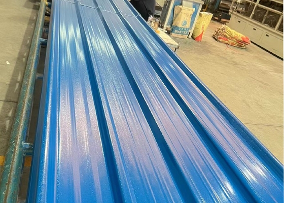 Sound Resistance Plastic Roof Tiles 1.0mm Thickness For Carport
