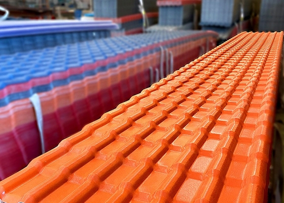 Moisture Proof Synthetic Resin Roof Tile Good Sound Prevention Roof Sheet