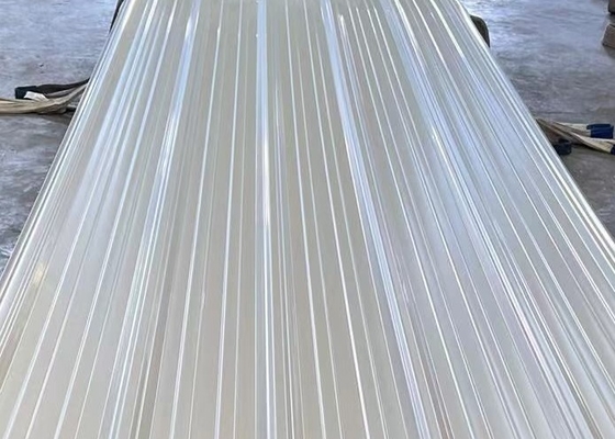 Long Lifespan 2.0mm PVC Roof Tiles Color Lasting Weather Resistant