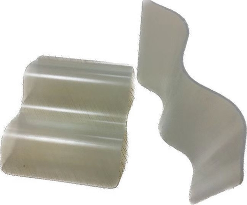 Long Lifespan FRP Fiberglass Transparent Roof Tile For Garden Sports Venues