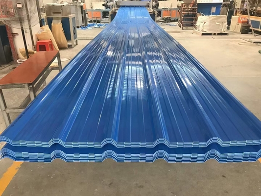 3mm Thickness PVC Roof Tiles Upvc Anti Rusty Heat Resistant Nonflammable Roof Sheet