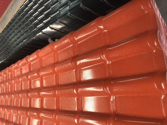 Fire Resistance PVC Insulated Roofing Sheets UPVC Roof Material