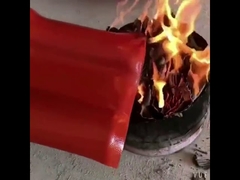 Fire resistance nonflamble material pvc roof sheet