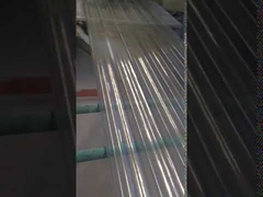 Fiberglass transparent roof sheet
