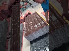 ASA PVC brown roof sheet